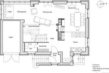 Ferienhaus Bindow Heidesee Ngoại thất bức ảnh